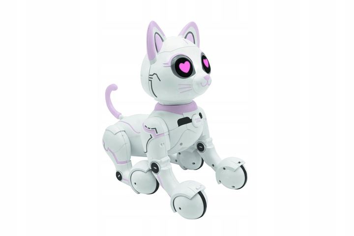 Zdalnie sterowany robot kot, programowalny inteligentny, światło, dźwięk zdjęcie 9