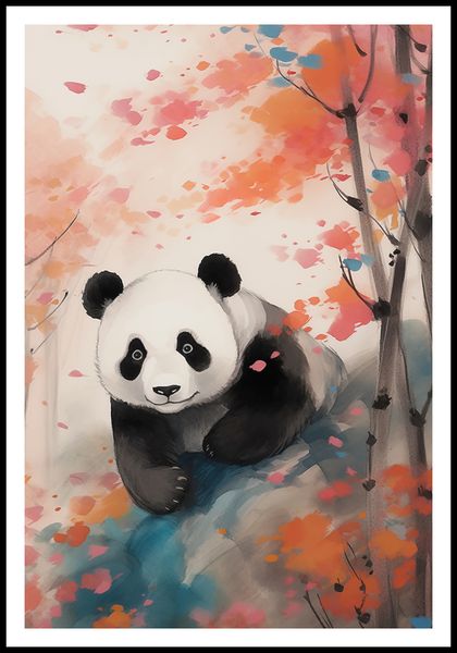 Plakat 67,5x100cm Panda wśród Klonów zdjęcie 3