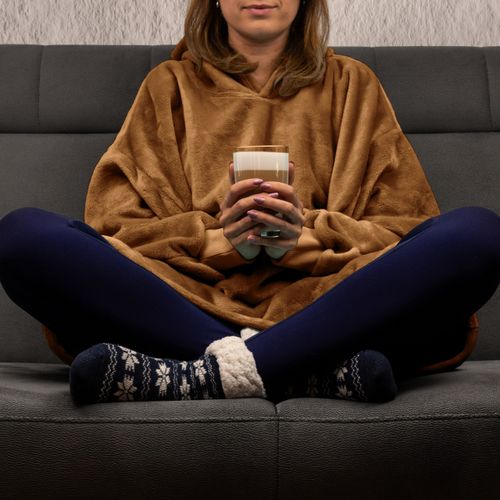 Bluzair SUPER MAMA - Bluza koc - Toffee na Arena.pl