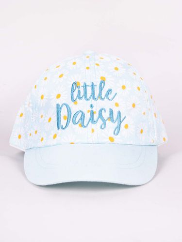 Czapka z daszkiem bejsbolówka dziecięca stokrotki błękitna 42-46 na Arena.pl