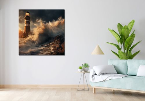 Obraz 100x100cm Bezlitosna Odyseja na Arena.pl