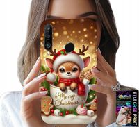 ETUI DO HUAWEI P30 LITE - RENIFEREK SŁODKI RENIFER ŚWIĄTECZNE WZÓR