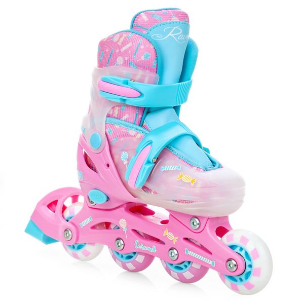 Rolki Raven Caramell LED 30-33 zdjęcie 2