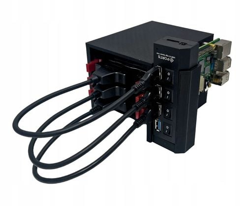 Obudowa serwera NAS Raspberry Pi chia na Arena.pl