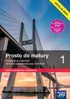 Prosto do matury matematyka podręcznik klasa 1 podstawa i rozszerzenie 2024
