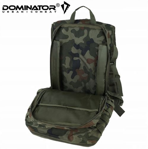PLECAK WOJSKOWY TAKTYCZNY 45L DOMINATOR MOLLE MORO CAMO PL WOODLAND wz.93 na Arena.pl