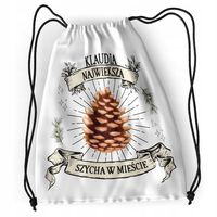 Plecak Dla Klaudii Sportowy Szkolny Worek Torba Z Nadrukiem Ze Zdjęciem