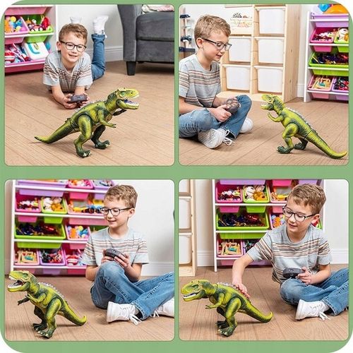 Dinozaur Interaktywny Zdalnie Sterowany Na Pilota Zabawka T rex Rc Robot na Arena.pl