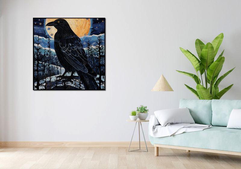 Plakat 100x100cm Kruczy Mąciciel zdjęcie 4