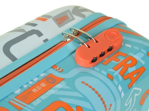 Średnia walizka na kółkach SUNBAG Fly360 Dual Color na Arena.pl