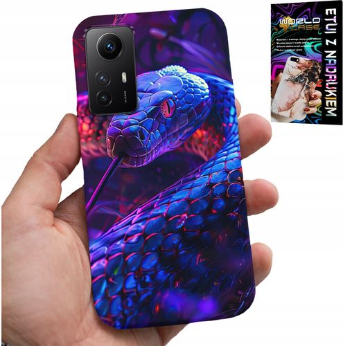 ETUI DO XIAOMI NOTE 12S 4G - WĄŻ KOBRA GRZECHOTNIK GADY CASE + FOLIA na Arena.pl