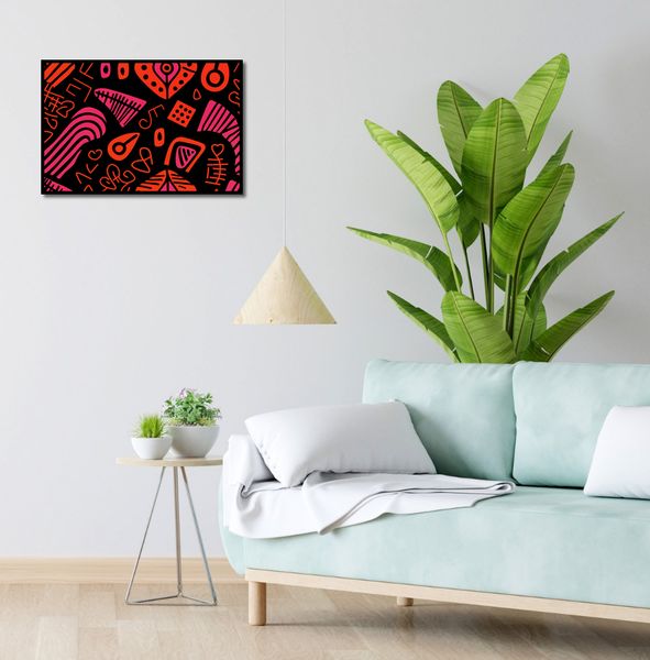 Plakat 60x40cm Rytm Wzorów zdjęcie 4