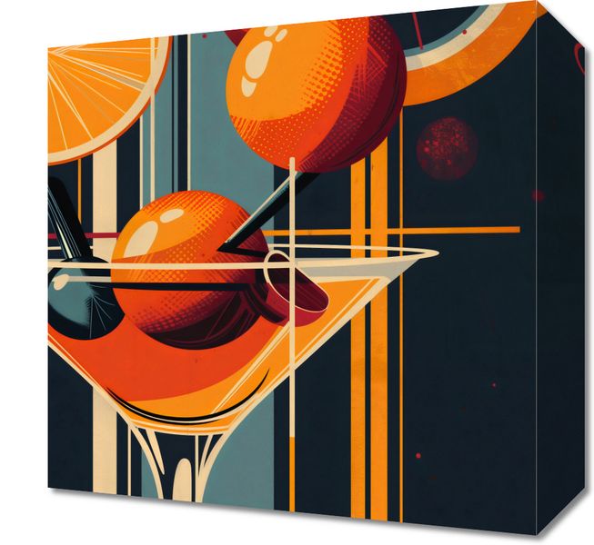 Obraz 30x30cm Koktajl w Stylu zdjęcie 1