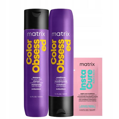 Matrix Color Obsessed szampon, odżywka do włosów farbowanych 300ml + GRATIS na Arena.pl
