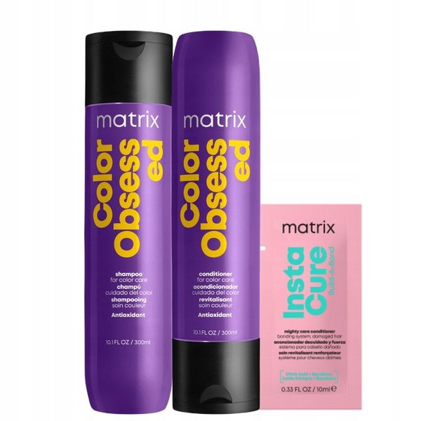 Matrix Color Obsessed szampon, odżywka do włosów farbowanych 300ml + GRATIS zdjęcie 1
