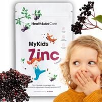 Health Labs MyKids Zinc 60 żelek Cynk Czarny Bez dla dzieci żelki ODPORNOŚĆ