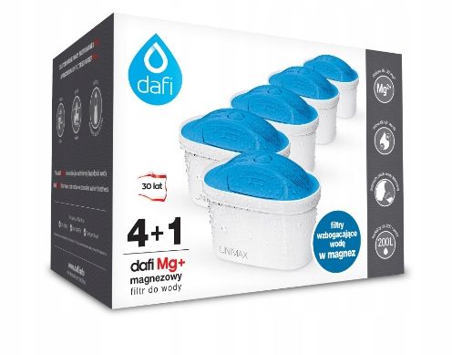 ZESTAW WKŁADÓW Z MAGNEZ Dafi Unimax 5szt MG BRITA na Arena.pl