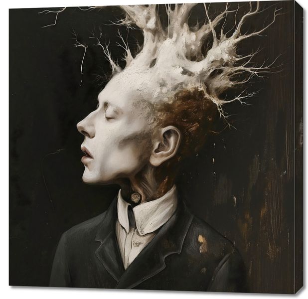 Obraz 90x90cm Myśli Wzrastające zdjęcie 1