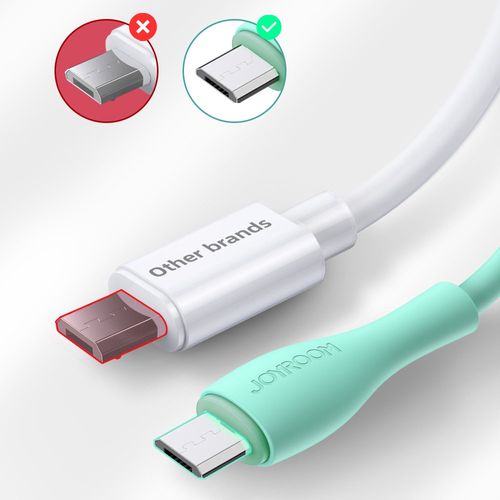 Kabel Micro USB 2,4A 1m Joyroom silikonowy na Arena.pl