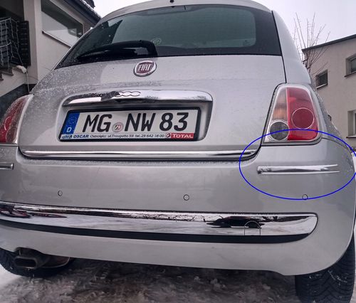 Renault Clio V E-Tech 23-25 - Listwy Odbojniki / Ochraniacz Zderzaka - CHR na Arena.pl