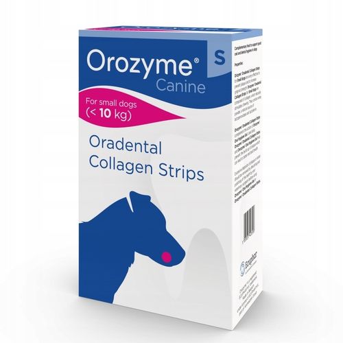 Orozyme Dental Collagen Strips S 224g przysmaki dentystyczne dla psa na Arena.pl