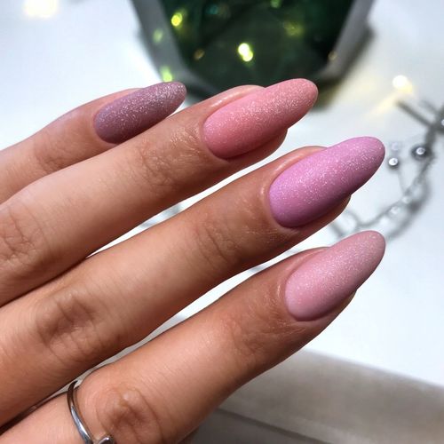 SEMILAC LAKIER HYBRYDOWY 319 SHIMMER DUST PINK 7ml na Arena.pl