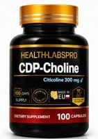 CDP-Cholina Cytykolina 300mg - PAMIĘĆ KONCENTRACJA MÓZG - 100 kaps.