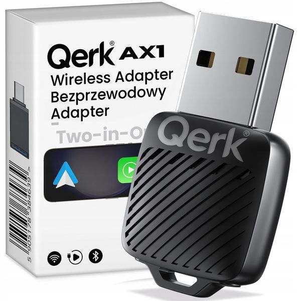Super Adapter Android Auto Bezprzewodowy Wifi 6 Bluetooth 5.4 USB c zdjęcie 1