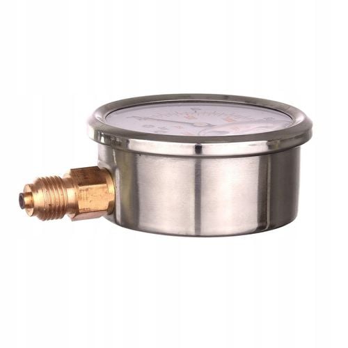 Manometr glicerynowy Pneumatyczny 0-6 bar dolny 1/4" ZEGAR BAR PSI na Arena.pl