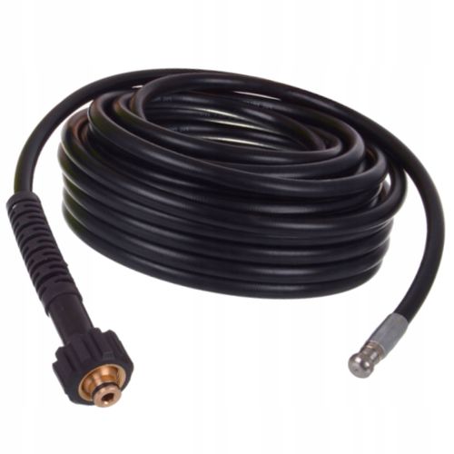 WĄŻ DO CZYSZCZENIA KANALIZACJI RUR 20M UDRAŻNIANIA PRZYŁĄCZE DO MYJKI GWINT na Arena.pl