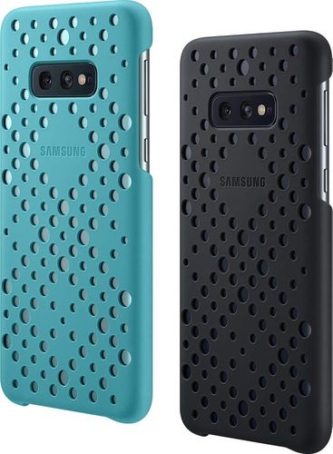 SAMSUNG PATTERN COVER - Galaxy S10e - BLACK GREEN na Arena.pl