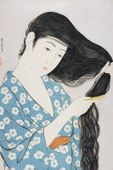 Plakat 61x91,5cm Woman, Hashiguchi Japoński Vintage