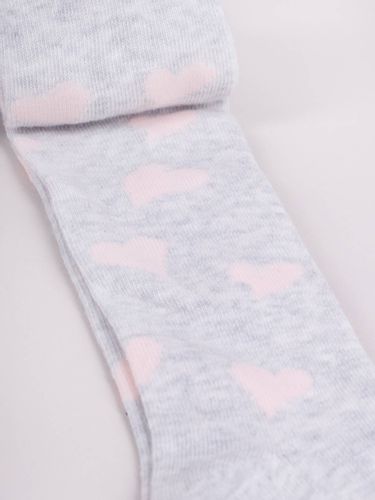 Rajstopy dziewczęce bawełniane we wzory 3PAK  68-74 YOCLUB na Arena.pl