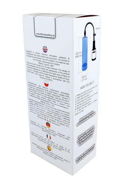 Pompka-Powerpump MAX - Blue zdjęcie 4