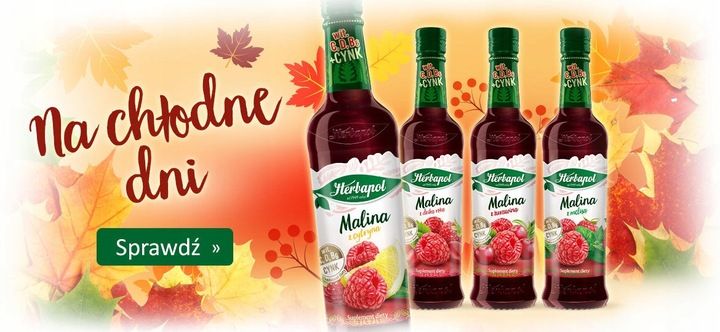 Herbapol zestaw syrop imbir & malina + herbata zdjęcie 6
