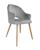 Krzesło Velvet noga dąb MG17