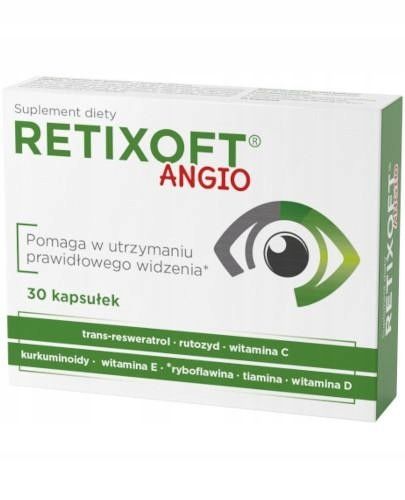Retixoft Angio 30 kapsułek zdjęcie 1