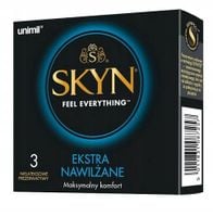 SKYN Ekstra Nawilżane Nielateksowe Prezerwatywy 3szt