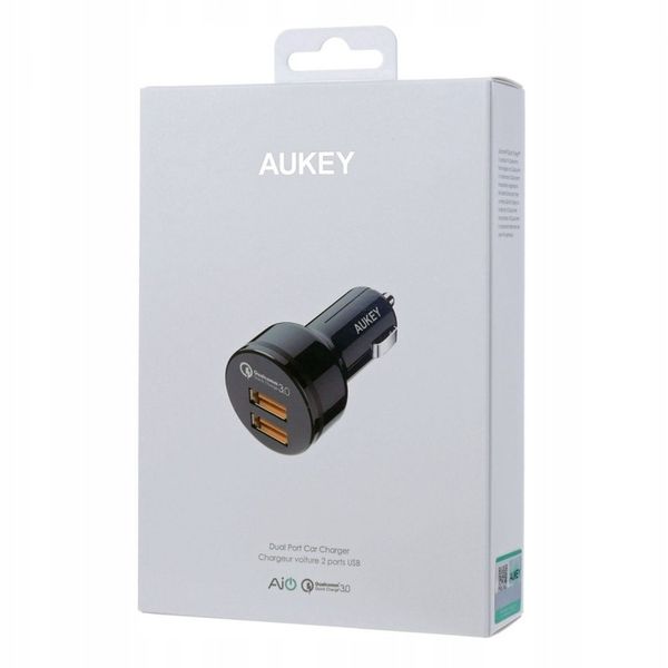 Ładowarka samochodowa Aukey CC-T8 2x USB 36 W zdjęcie 8