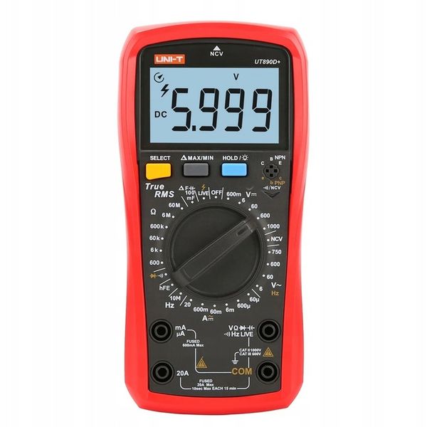 Miernik uniwersalny Uni-T UT890D+ zdjęcie 15