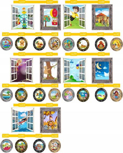 Naklejka samoprzylepna okno widoki TANIO!!! jakość na Arena.pl