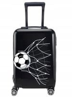 PIŁKA NOŻNA FOOTBALL BRAMKA WALIZKA CZARNA DZIECIĘCA MŁODZIEŻOWA SZYFR