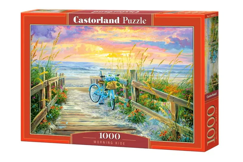 Puzzle 1000 elementów. Hobby. Morning Ride zdjęcie 1