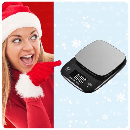 WAGA KUCHENNA ELEKTRONICZNA WYŚWIETLACZ LCD DOTYKOWA PRECYZYJNA 5KG/1G na Arena.pl