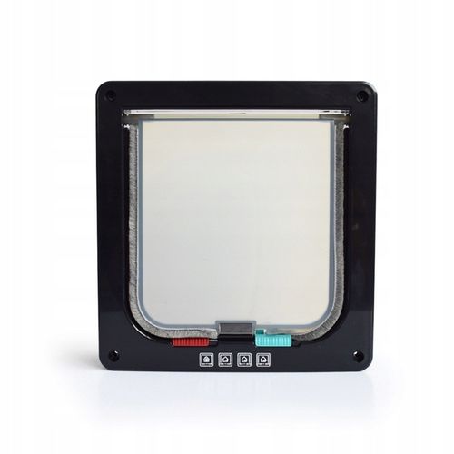 DRZWICZKI WAHADŁOWE DLA KOTA PSA DRZWI DWUSTRONNE Z KLAPĄ 4 SPOSOBY XL na Arena.pl