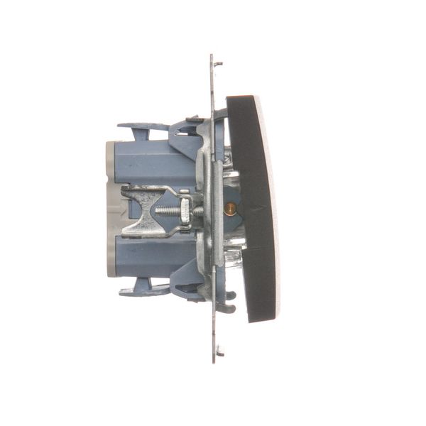 Simon54 Przycisk "dzwonek" z podświetleniem LED DD1L.01/46 brązowy zdjęcie 3