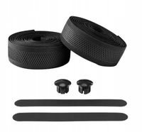 Owijka taśma rowerowa na kierownicę pianka EVA PU CZARNA (ZR29)