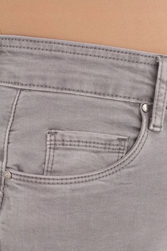 SPODNIE JEANSOWE BAWEŁNIANE DAMSKIE WYSOKI STAN PUSH UP DUŻE ROZMIARY na Arena.pl