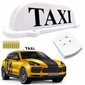 BEZPRZEWODOWA LAMPA KOGUT TAXI LED NA PILOTA MOCNA