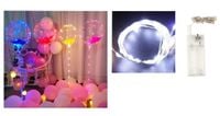 lampki na druciku na baterie 50led 5m multikolor xin-129m
